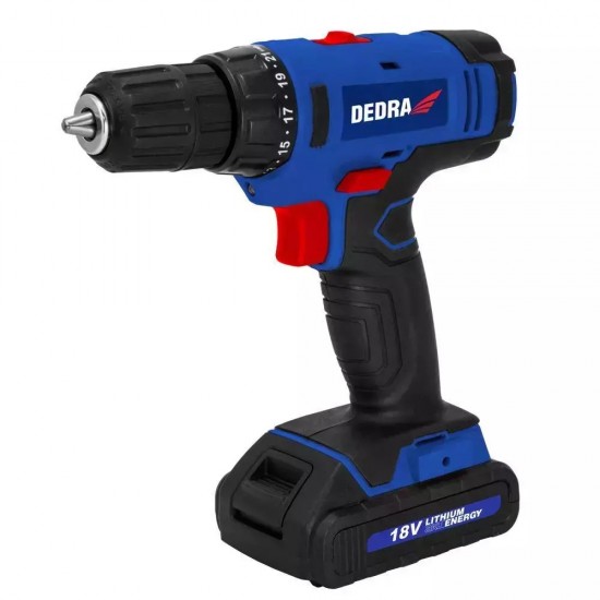 Akumulatora urbjmašina-skruvgriezis 18V, 1,5Ah, 1h, 0-400/0-1350rpm