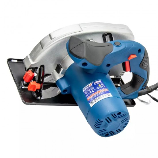 Rokas ripzagis 1,5 kW, 185 mm, griešanas biezums 62 mm