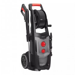Spiediena mazgatajs 2300 W, maks. 150 bar, maks. 450 l/h, 8 m šlutenes ar uztišanas mehanismu, aksesuari