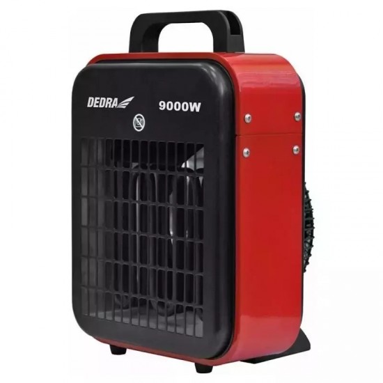 Elektriskais silditajs 4,5/9,0 kW, 400 V, termostats, gaisa pušana 790 m3/h, ventilatora funkcija