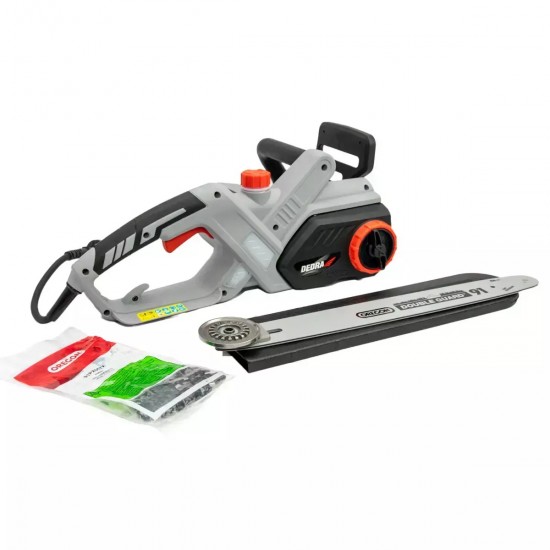 Elektriskais ķēdes zāģis DEDRA DED8702, 2,2 kW, OREGON 40 cm