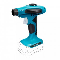 Ar akumulatoru pistoles suknis 460L/min, 18V