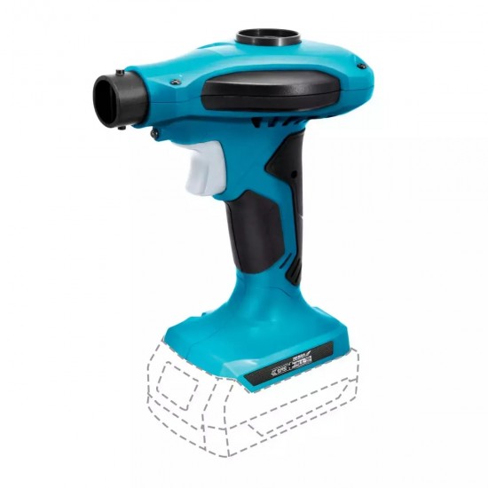 Ar akumulatoru pistoles suknis 460L/min, 18V