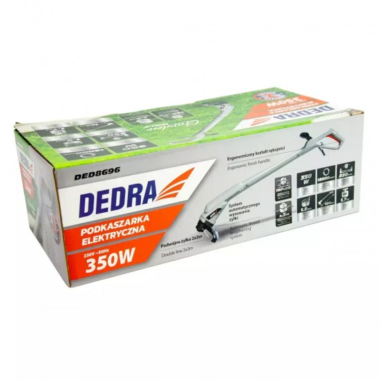 Elektriskais trimmeris 350W 22cm DEDRA