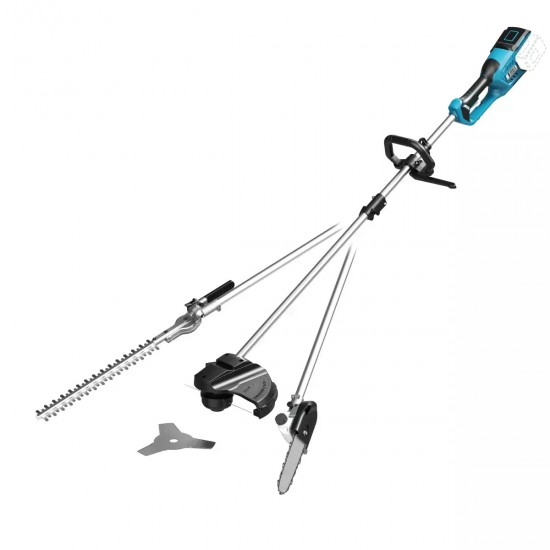 Akumulatora trimmeris daudzfunkcionala ierice  4in1  Brushless 18Vx2