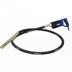 Dziļums vibrators betonam 1200 W, 2,5m šlutene