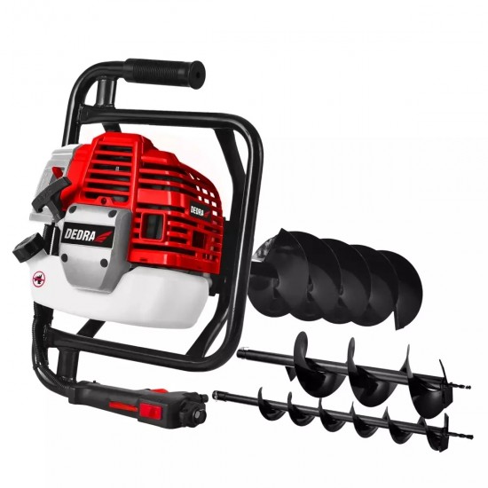 Benzīna zemes urbis DEDRA DED8809, 52cc