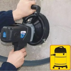 Frezešanas un slipešanas mašina betona virsmam 1,5 kW ar dimanta disku, S segments, 125 mm