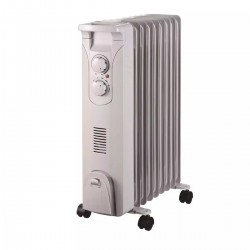 Eļļas radiators 2000W + 400W ventilators