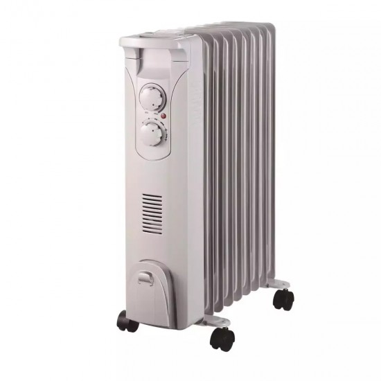 Eļļas radiators 2000W + 400W ventilators