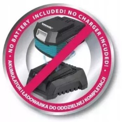 Brushless akumulatora pļaujmašīna,  DED7198