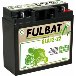 Akumulators zāliena traktoriem Fulbat SLA12-22, 12 V, 22 Ah, 210A