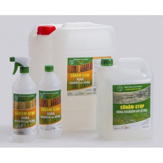 Sūnām stop 1.8% koka fasādēm un sētām (1l)