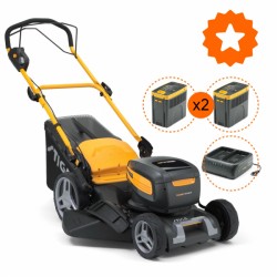 Zāles pļāvējs Stiga Combi 748 SQ AE + akumulators un lādētājs