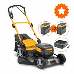 Zāles pļāvējs Stiga Combi 753 SQ AE + akumulators un lādētājs