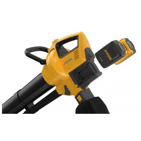 Lapu pūtējs/sūcējs Stiga VS 100e ar akumulatoru un lādētāju