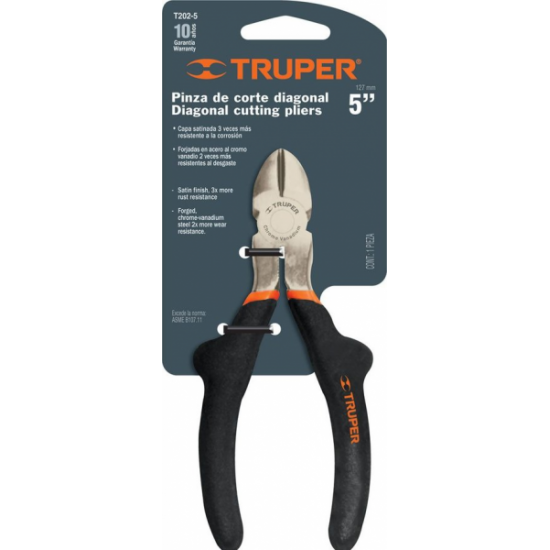 Diagonālās knaibles 5”