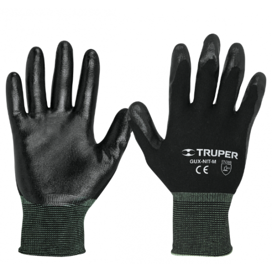 Mehāniķu cimdi - melni ( L )