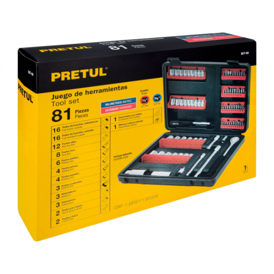 Instrumentu kpl. PRETUL