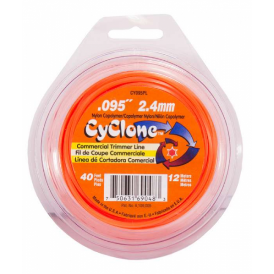 Trimmera aukla CYCLONE ( 2.4 mm / 12 m )