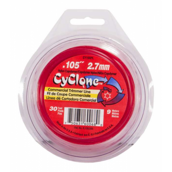 Trimmera aukla CYCLONE ( 2.7 mm / 9 m )