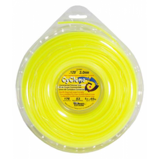 Леска для триммера CYCLONE ( 3.0 mm / 53 m )