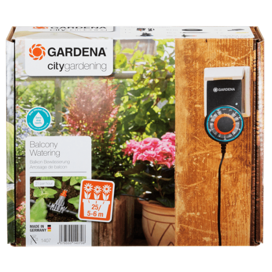 Automātiskais puķu kastu laistīšanas komplekts