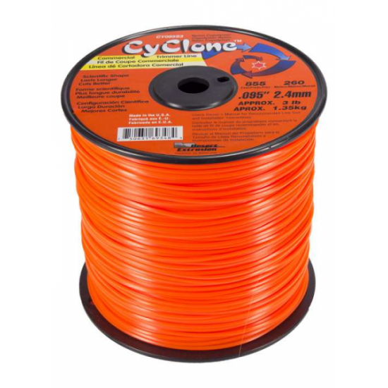 Trimmera aukla CYCLONE ( 2.4 mm / 260 m )