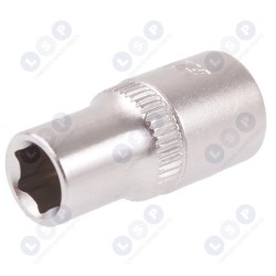 Honiton uzgalis 1/4" 6 MM CrV sešstūra īss 6 punktu (5900774512066)