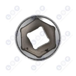 Honiton uzgalis 1/4" 13 MM CrV sešstūra īss 6 punktu (5900774542131)