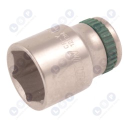Honiton uzgalis 1/4" 14 MM CrV sešstūra īsais 6 punktu (5900774542148)