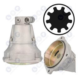 Piedziņas vārpstas ass benzīna krūmgrieža reduktora groza trumulim 26 MM 8 MM 9F ()