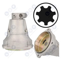 Krūmgrieža vārpsta 7 mm 26 mm caurulei, 7 griezēju komplekts ()