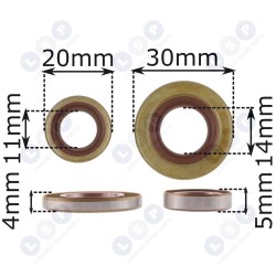 Vārpstas blīvgredzens Stihl MS260 026 024 MS240 (5903794700024)