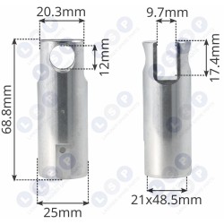 Virzuļa + cilindra GBH2-26DRE komplekts ()