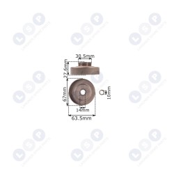 Sajūga trumuļa grozs HUSQVARNA 36 136 137 141 142 (5903794700567)