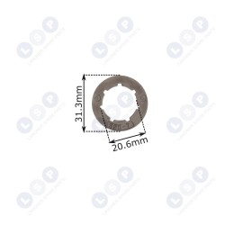 Peldošais zobrats benzīna motorzāģim .325 7 (5903794731332)