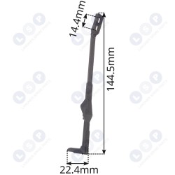 Bosch GWS 6-125 slīdnis GWS 780, GWS 850 C CE, GWS 8, PWS, 1602319009 (5903794700864)