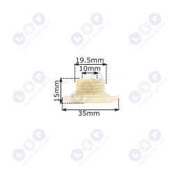 Eļļas sūkņa piedziņas tārps 38, 3800 PN, YD, CS (5903794700970)