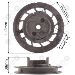 Startera ritenis B&S BRIGGS Classic stumjamajam zāles pļāvējam (5903794701045)