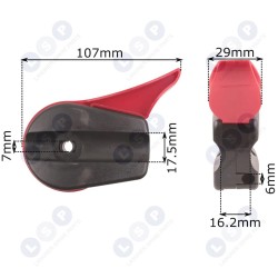 Universāls regulējams droseles tross 194CM skarifikatora zāles pļāvējam (5903794701076)