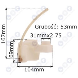 Eļļas tvertne Flora elektriskajam zāģim (5903794720398)