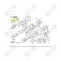 Bukse BOSCH GBH2-26DRE GBH2400 GBH2600 GBH 2-26 ()