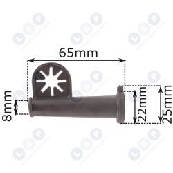 Kabeļa nostiepes mazinātājs, gumijas urbšanas slīpmašīnas elektroinstruments 3. TIPS (5903794701526)