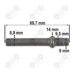 Bosch GBH 2-26 DFR slepkava, 1613124082 (5903794701571)