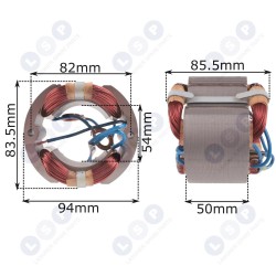Stators Hitachi H65SB H65SB2 H65SC H65SD 340259E (5903794701595)