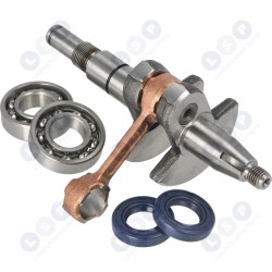 Kloķvārpsta STIHL 017 018 MS170 MS180 motorzāģim (pilns komplekts)