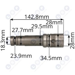 Nostiprināšanas uzmava bez fiksācijas Bosch GBH 10 DC, GBH 11 DE, 1618597068 (5903794701755)