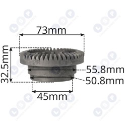 Kroņa ritenis Z 49 Bosch GBH 11 DE GBH 10 DC, 1616333031 (5903794701786)