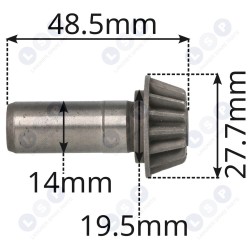 Sviras zobrats Bosch GBH 11 DE, 1617000993 (5903794701809)